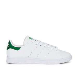 Adidas Originals Stan Smith Athletic Sneakers Shoes in White & Green SZ 6